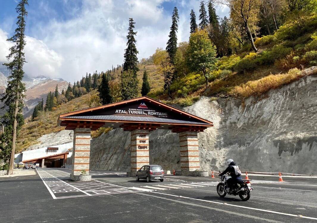 Atal Tunnel, India – World’s longest highway tunnel at 10,000ft above sea level