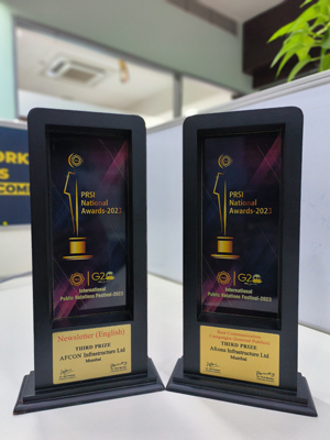 Public Relations Awards for Afcons