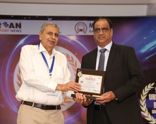 Award for excellence in Metro projects